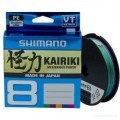 Леска плетёная SHIMANO Kairiki 8 PE 150 м разноцвет. 0.160 мм 10.3 кг